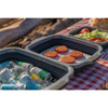 Drip EZ Black 20 In. L. x 16.25 In. W. x 5.5 In. D. Collapsible BBQ Prep Tub TUBV2-1-BL 817790