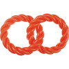 Boss Pet Infinity TPR 2 Rings Orange Dog Toy ZD2059 69
