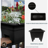 HC Companies 24 In. Black Deck Rail Box SPX24DB0G18 734669