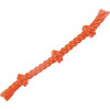 Boss Pet Infinity TPR 3-Knot TPR Rope Orange Dog Toy ZD2056 69