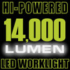 PowerSmith 14,000 Lm. LED Dual Head Work Light PWLD140T 552310