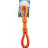 Boss Pet Infinity TPR Double Fist Tug Orange Dog Toy ZD2055 69 751166