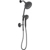 Moen 6-Function Matte Black 6-1/2 In. Dia. Spray Head Hand Shower 28501EPBL