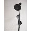 Moen 6-Function Matte Black 6-1/2 In. Dia. Spray Head Hand Shower