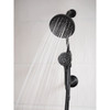 Moen 6-Function Matte Black 6-1-2 In. Dia. Spray Head Hand Shower 28501EPBL 483307