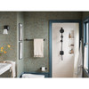 Moen 6-Function Matte Black 6-1-2 In. Dia. Spray Head Hand Shower 28501EPBL 483307