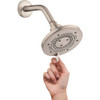 Brondell Nebia Yuba 5-Setting Fixed Showerhead, Brushed Nickel NE80-SH-BN 410794