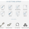 Moen Chrm 7-Set Hndhld Shower 200H0 484016