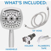 Oxygenics Contour 9-Spray 1.8 GPM Handheld Showerhead, Chrome 87177 407322