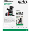 Star Water Systems 1-3 HP Thermoplastic Utility-Laundry Sink Pump STL001 476433