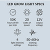 Ferry Morse 15.75 In. LED Under-Shelf Grow Light KLED Pack of 6 723317