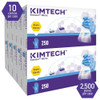 Element, Disposable Gloves, 3.2 mil Palm, Nitrile, Powder-Free, L, 250 PK, Blue  62873