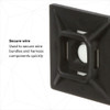 3m Cable Tie Base, Nylon 6-6, Black, 0.99 in L CTB1X1BKA-C