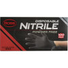 Boss XL Black Nitrile 4 Mil Disposable Gloves (100-Pack) B21051-XL 734586