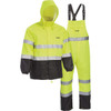 Boss Large 2-Piece ANSI Class 3 Hi-Visibility Rain Suit B44531/L