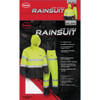 Boss 2XL 2-Piece ANSI Class 3 Hi-Visibility Rain Suit B44531-2XL 761110