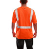 Tingley High Visibility T-Shirt, 2, R, Polyester, Orange, XL S75029