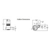 Dayton EffluentPump,20ft,4.3A,0.5hp,240VAC 4HU74