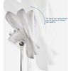 Lasko 16 In. White Pedestal Fan 2520 509849