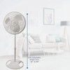 Lasko 16 In. White Pedestal Fan 2520 509849