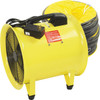 Maxx Air 12 In. Axial Confined Space Ventilator with Polyvinyl Hose HVHF 12COMBO 533404