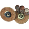 Dico 4 In. Buffing Kit with (2) Buffing Wheels & (3) Compounds 7500014 312168