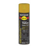 Rust Preventative Spray Paint, Industrial Yellow, Gloss, Solvent, 15 oz.