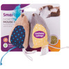 SmartyKat Mouse Mates Plush Catnip Cat Toy (2-Pack) 09016-94997-024
