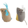SmartyKat Mouse Mates Plush Catnip Cat Toy (2-Pack) 09016-94997-024 708705