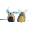 SmartyKat Mouse Mates Plush Catnip Cat Toy (2-Pack) 09016-94997-024 708705