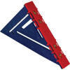 Rapid Rafter 7 In. Red, White, and Blue Double-Sided Rafter Square 1001 304592