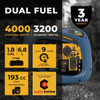 Firman 4000W Dual Fuel Inverter Portable Generator WH03242 533751