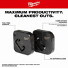 Milwaukee Tool 7-8" x 1-5-8" Single Strut Shearing Dies, 2 PK 49-16-0078