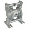 Dayton Double Diaphragm Pump, Aluminum, Air Operated, Santoprene, 28 GPM 3HJW8