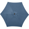 Outdoor Expressions 7.5 Ft. Aluminum Tilt-Crank Heather Blue Patio Umbrella 838645 838645