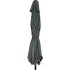 Outdoor Expressions 7.5 Ft. Aluminum Tilt-Crank Gray Patio Umbrella 889102 889102