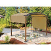 Outdoor Expressions 8'h Steel Wdgrn Pergola 806001 806001