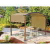 Outdoor Expressions 8'h Steel Wdgrn Pergola 806001 806001