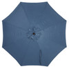 Outdoor Expressions 9 Ft. Aluminum Tilt-Crank Heather Blue Patio Umbrella 819594 819594