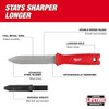 Milwaukee Tool Duct Knife, Serrated-Smooth, Blade 5 1-2 in L 48-22-1927