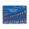 Westward Combo Wrench Set, Satin, 5-16-15-16in, 11Pc 4PL86