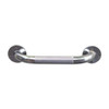 Dmi Knurled Grab Bar, 12" L, Steel, Chrome plated 521-1530-0612