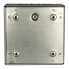 Wiegmann Captive Screws Electrical Enclosures, 8 in H, 6 in D, 6 in W, 1, Steel SC060806G