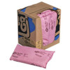Pig Sorbent Pillow, 6 gal, 8 in x 17 in, Harsh Chemicals, Pink, 10 PK PIL307