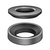 Spherical Washer, Fits Bolt Size 1 in, Steel, Black Oxide Finish,PR