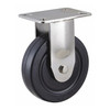Manufacturer Varies Rigid NSF-Listed Plate Caster,Rubber,5 in., 240 lb. 33H921