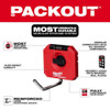 Milwaukee Tool Straight Hook, Plastic, 3-1-2"x4", Blk, Red 48-22-8328