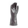 Chemical Resistant Gloves, Butyl, 11 in L, 16 mil, Black, 7, 1 PR