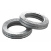 Wedge Lock Washer, For Screw Size 3/8 in Steel, Zinc Plated Finish, 200 PK