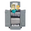 Brady Spill Kit, 22 gal Volume Absorbed per Kit, Kaddie, Gray SKO-K2